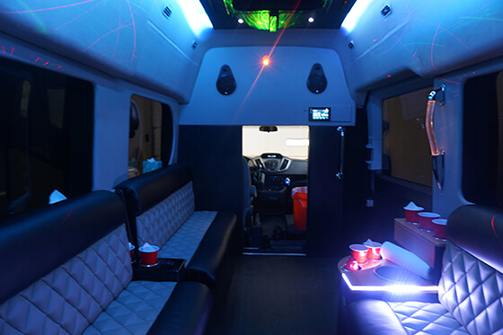 limo van seating